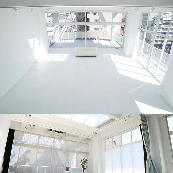 <愛知>スタジオサリュー名古屋スタジオ ロフト、テラス、屋上【名古屋 鶴舞駅】