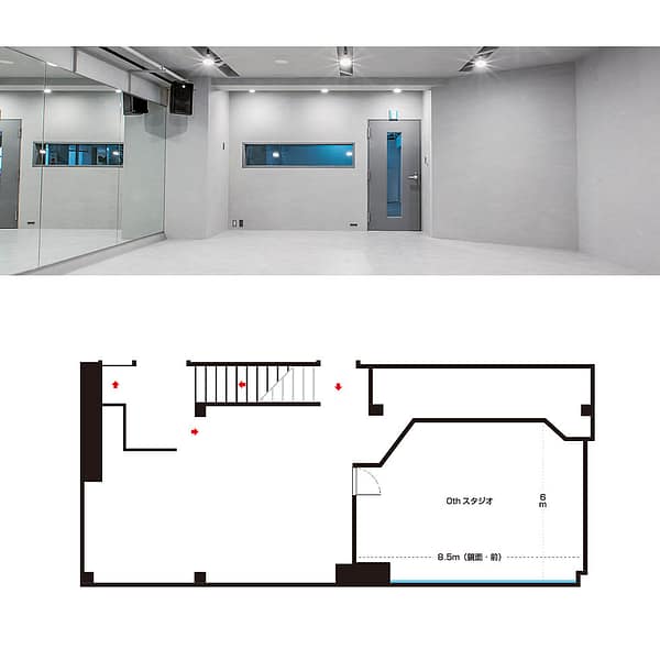 <京都>FLY RENTAL STUDIO 新京極 0th STUDIO【京都河原町駅】