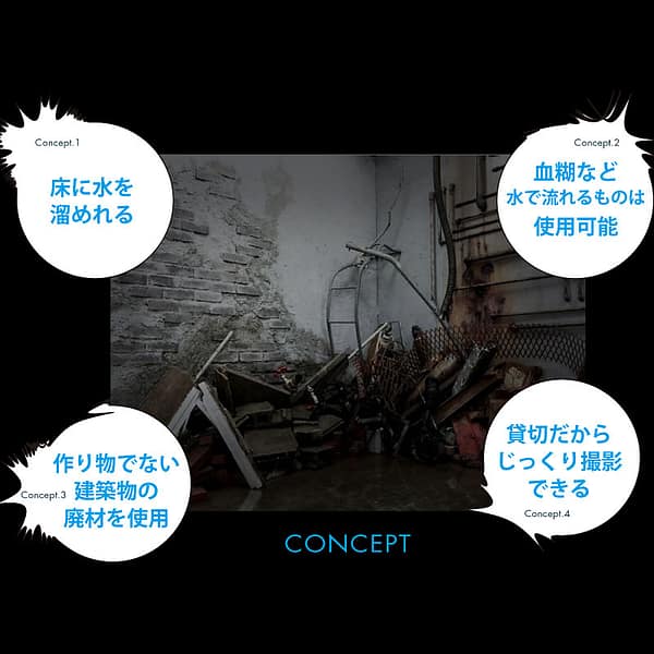 <福岡>水廃墟スタジオ福岡【千代県庁口駅】